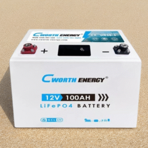 Cworth Energy 12V 100Ah LiFePO4 Battery