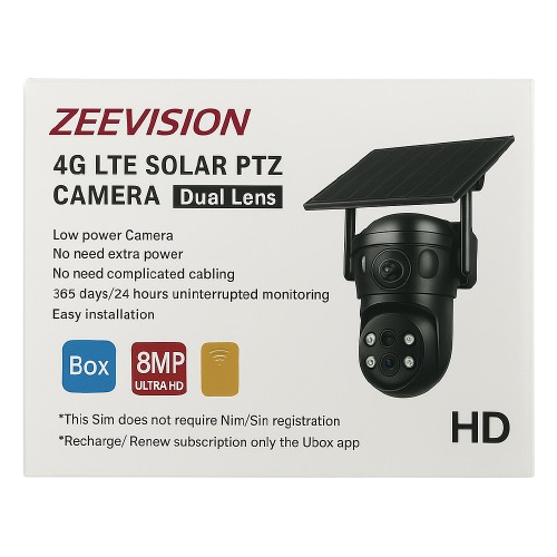 Triple lens PTZ solar camera - Image 2